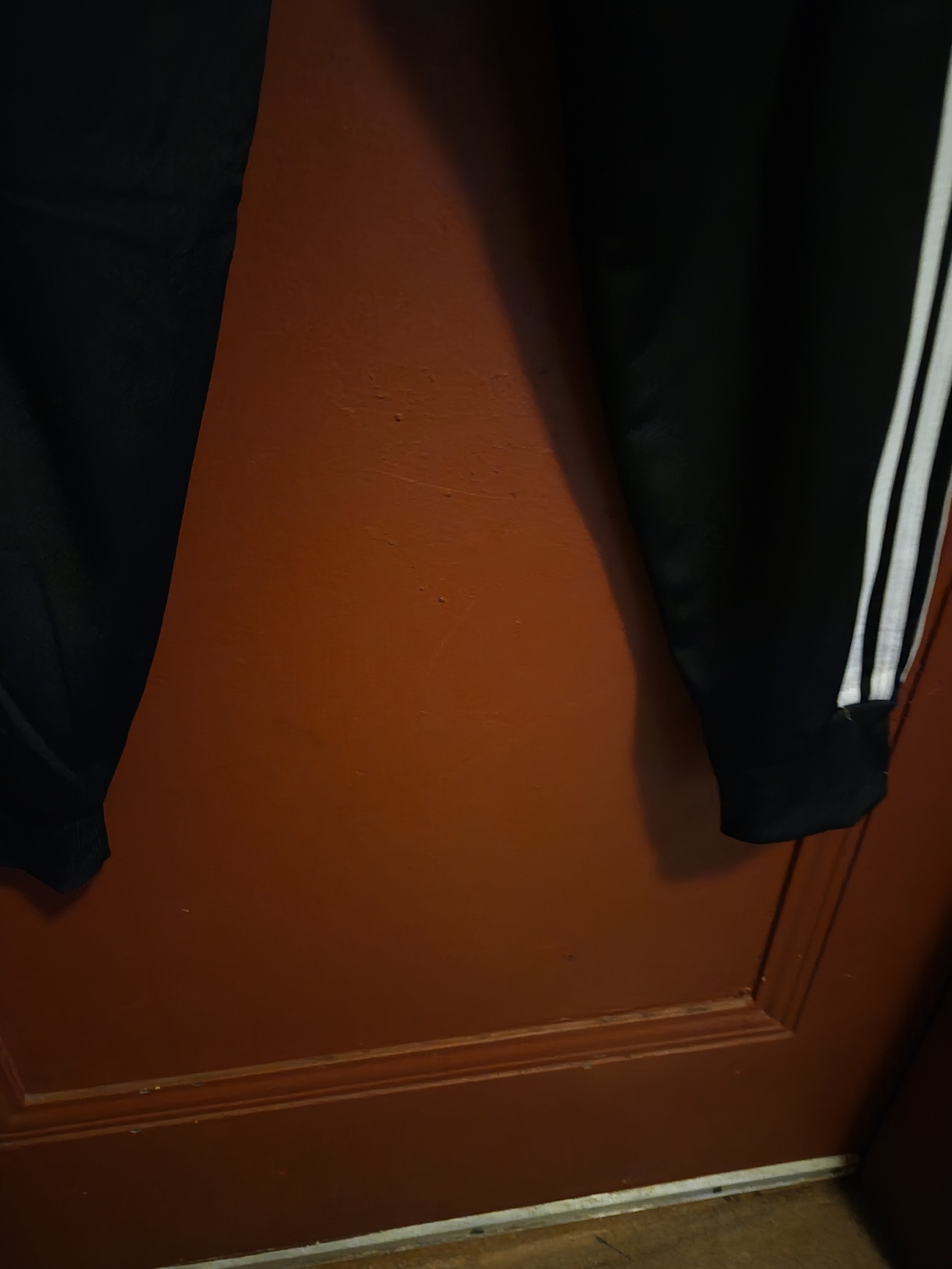 Adidas Boy'' Black Track Pants with Three White Stripes Elastic Waistband Size M - Picture 12 of 13